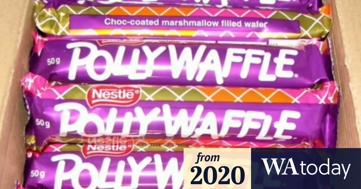 Video Polly Waffle chocolate bar makes a comeback